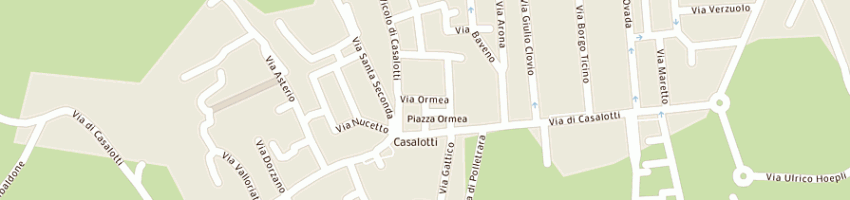 Mappa della impresa cafe' tacuba di diego leonardo ormaza cabrera e c sas a ROMA