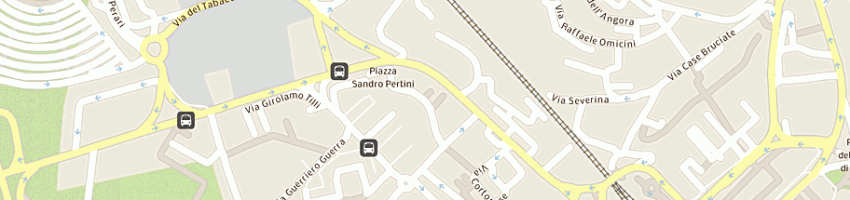 Mappa della impresa centro estetica (snc) a PERUGIA