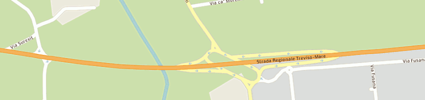 Mappa della impresa feltrin giovanni a RONCADE