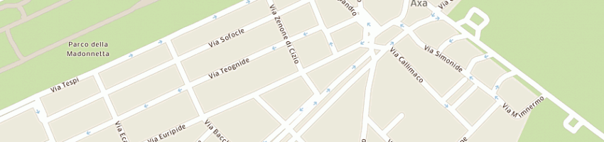 Mappa della impresa atesys srl a ROMA