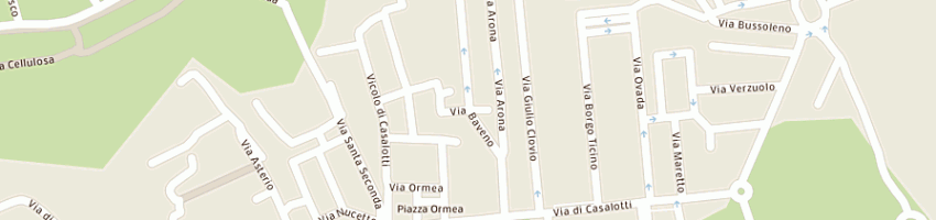Mappa della impresa merini maurizio a ROMA