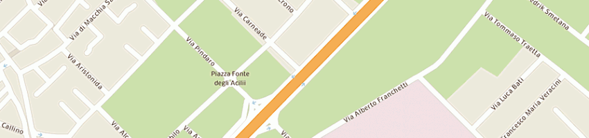 Mappa della impresa bianchi ricevimenti srl a ROMA
