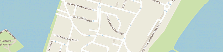 Mappa della impresa trattoria africa a VENEZIA