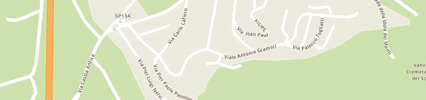 Mappa della impresa hosen srl a ROMA
