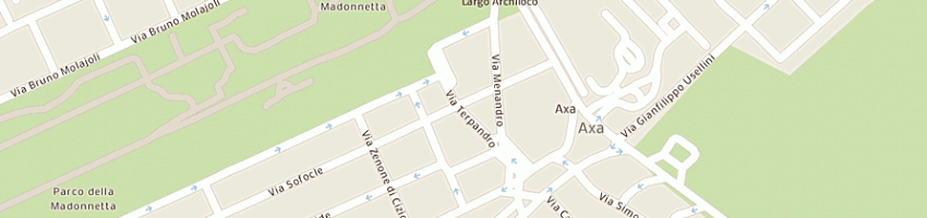 Mappa della impresa pianeta bimbo a ROMA