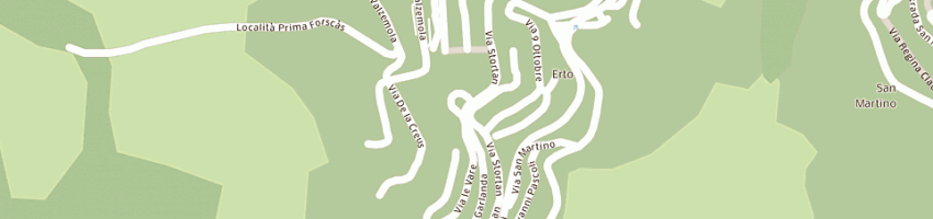 Mappa della impresa municipio a ERTO E CASSO