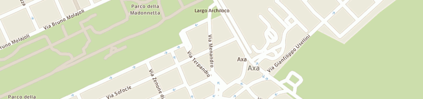Mappa della impresa architecture e design srl a ROMA
