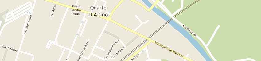 Mappa della impresa lucatello loris a quarto d altino