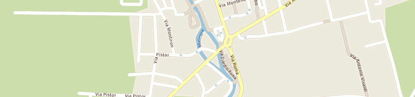 Mappa della impresa volpato e beraldo assicurazioni snc di valerio volpato e franco berald a RONCADE