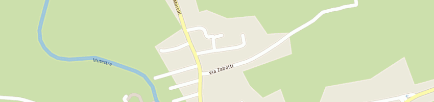 Mappa della impresa gela di crosato l e c snc a RONCADE