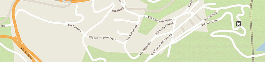 Mappa della impresa ciotti giovanni srl a PIEVE DI CADORE