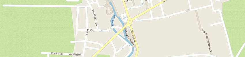 Mappa della impresa l'officina del benessere snc di nastasi jasmine e c a RONCADE