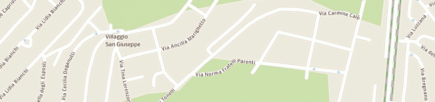 Mappa della impresa zampini valentino a ROMA