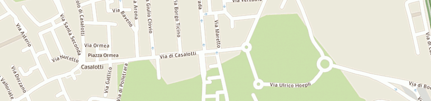 Mappa della impresa assiboccea di bacci ennio e c snc a ROMA