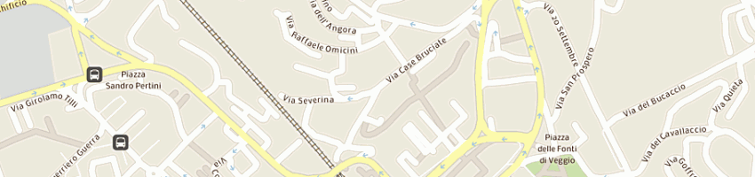 Mappa della impresa anniboletti fabrizio a PERUGIA