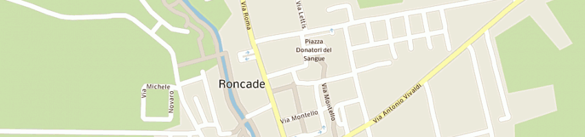 Mappa della impresa unicredit banca spa a RONCADE