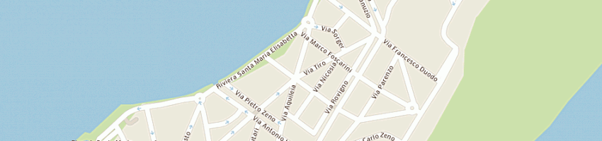 Mappa della impresa onesto romano e franco sdf a VENEZIA