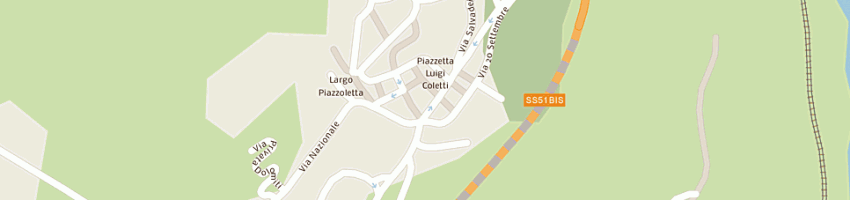 Mappa della impresa antoniutti eugenio a PIEVE DI CADORE