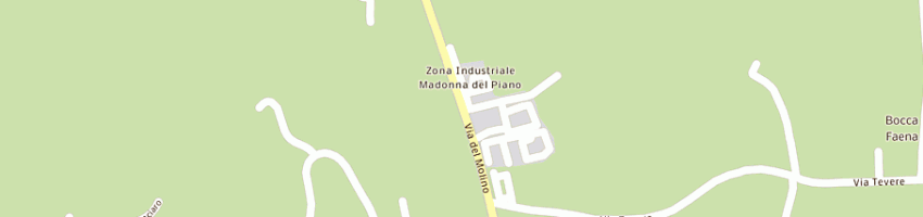 Mappa della impresa tris di cianelli graziano e c snc a MONTE CASTELLO DI VIBIO