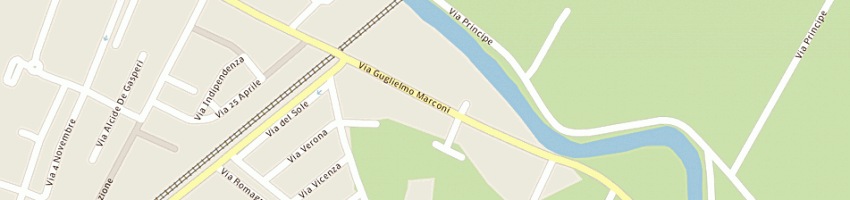 Mappa della impresa arte bagno veneta srl a quarto d altino