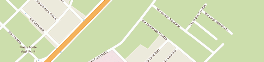 Mappa della impresa immobiliare orchidea - societa a responsabilita limitata a ROMA