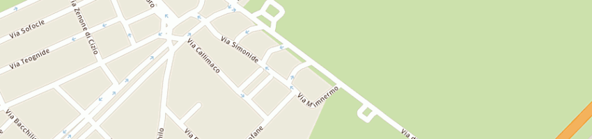 Mappa della impresa furlan a ROMA