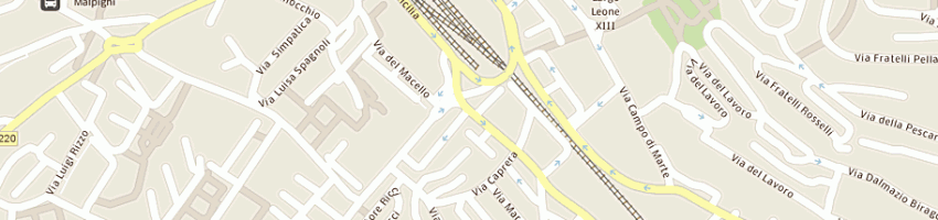 Mappa della impresa maranghi gianluca a PERUGIA