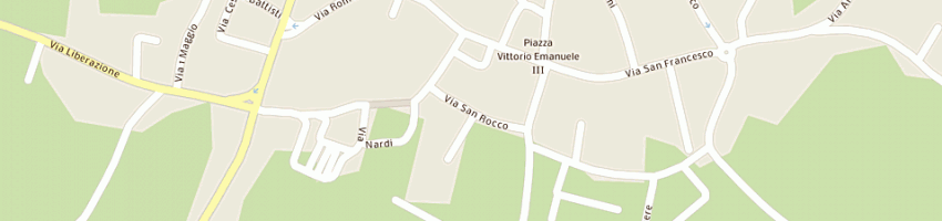 Mappa della impresa pro loco comunale a VAZZOLA
