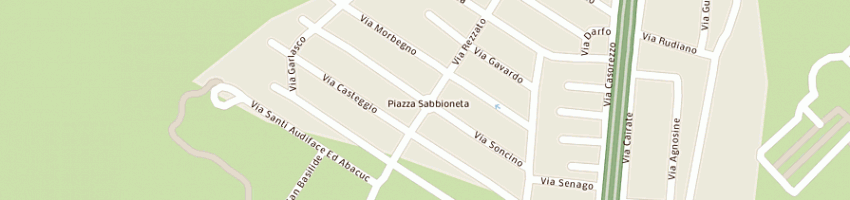 Mappa della impresa fiocchetta cinzia a ROMA