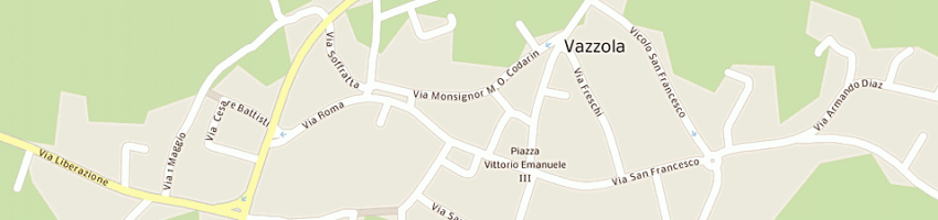 Mappa della impresa cimitan adriano a VAZZOLA