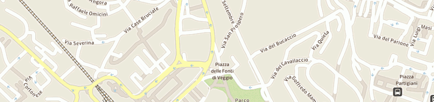 Mappa della impresa tappezzeria cibeca ivano a PERUGIA