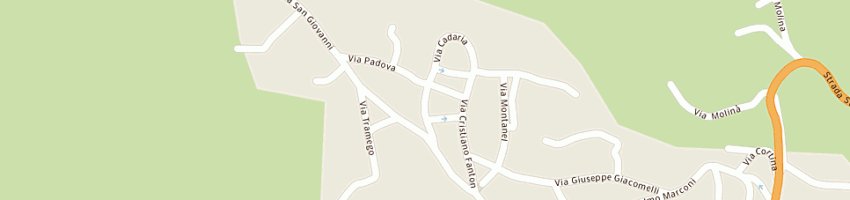 Mappa della impresa gobbo gino a CALALZO DI CADORE