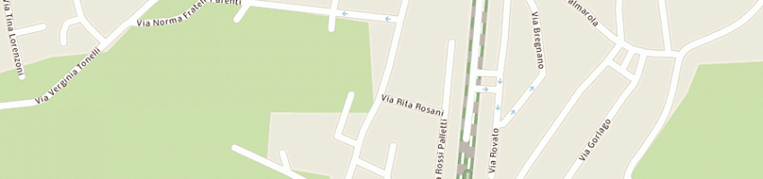 Mappa della impresa selva candida srl a ROMA