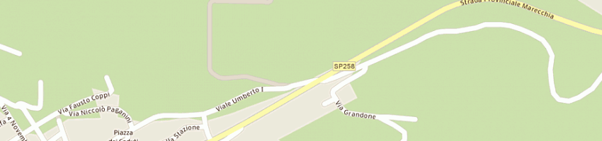 Mappa della impresa sico di corelli silvana e c (sas) a SAN LEO