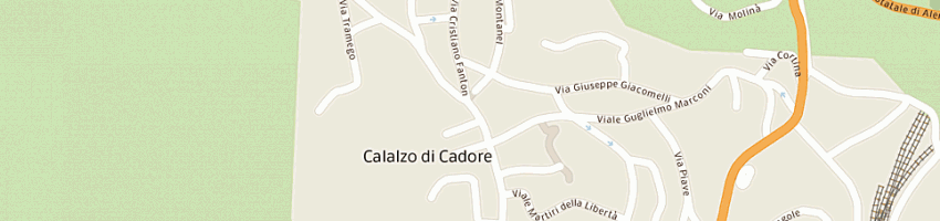 Mappa della impresa stuffo sandro a CALALZO DI CADORE