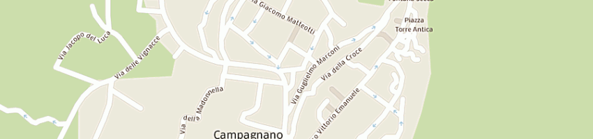 Mappa della impresa baglioni impianti srl a CAMPAGNANO DI ROMA