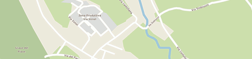 Mappa della impresa giacomin cesare a CIMADOLMO