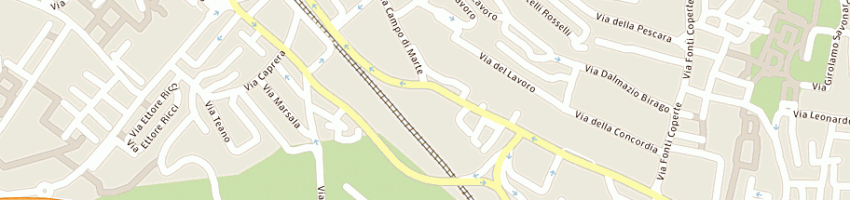 Mappa della impresa audio system a PERUGIA