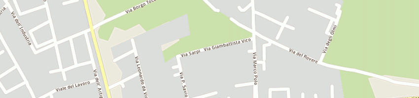 Mappa della impresa saroplast srl a GODEGA DI SANT URBANO