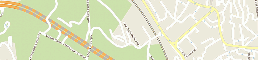 Mappa della impresa bar quintana a PERUGIA
