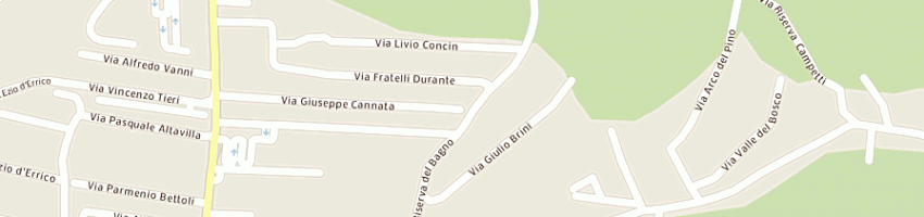 Mappa della impresa gioia gioielli snc di manna c e fulvi g a ROMA