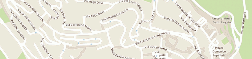 Mappa della impresa casciari gabriela a PERUGIA