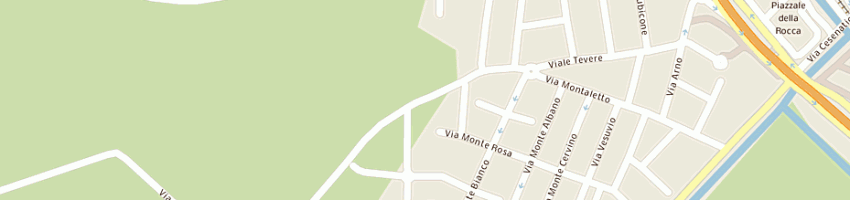 Mappa della impresa guerra antonella a CESENATICO