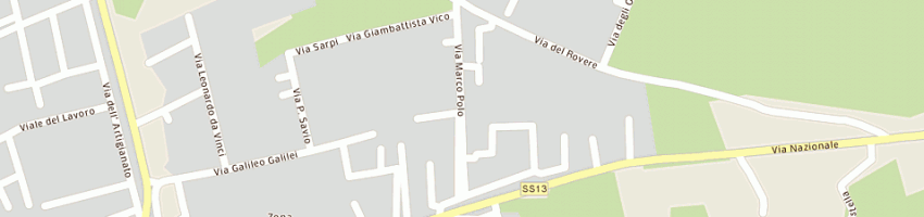 Mappa della impresa areabyte srl a GODEGA DI SANT URBANO