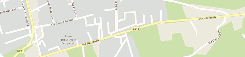 Mappa della impresa banca popolare di verona a GODEGA DI SANT URBANO
