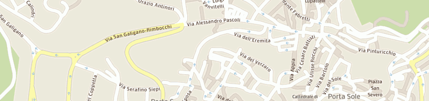 Mappa della impresa le roy willy a PERUGIA