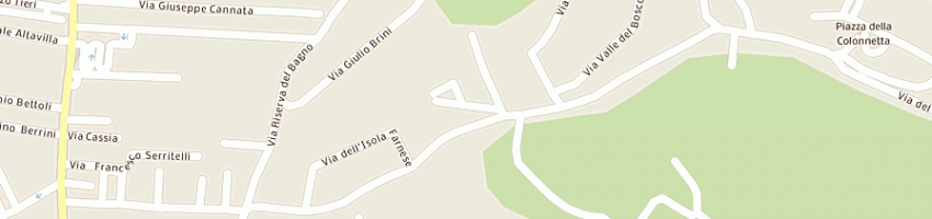 Mappa della impresa capriglione paolo a ROMA