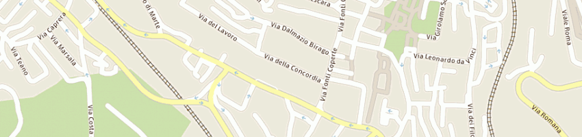 Mappa della impresa promovideo a PERUGIA