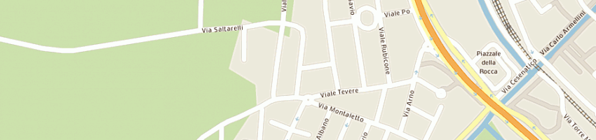 Mappa della impresa andolfi ciro a CESENATICO