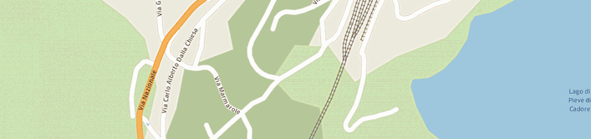 Mappa della impresa viking nord pool srl a CALALZO DI CADORE